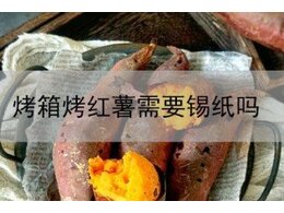 烤箱烤红薯需要锡纸吗没有锡纸